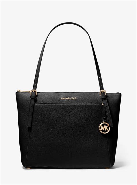 michael kors voyager medium schwarz|michael kors large voyager tote.